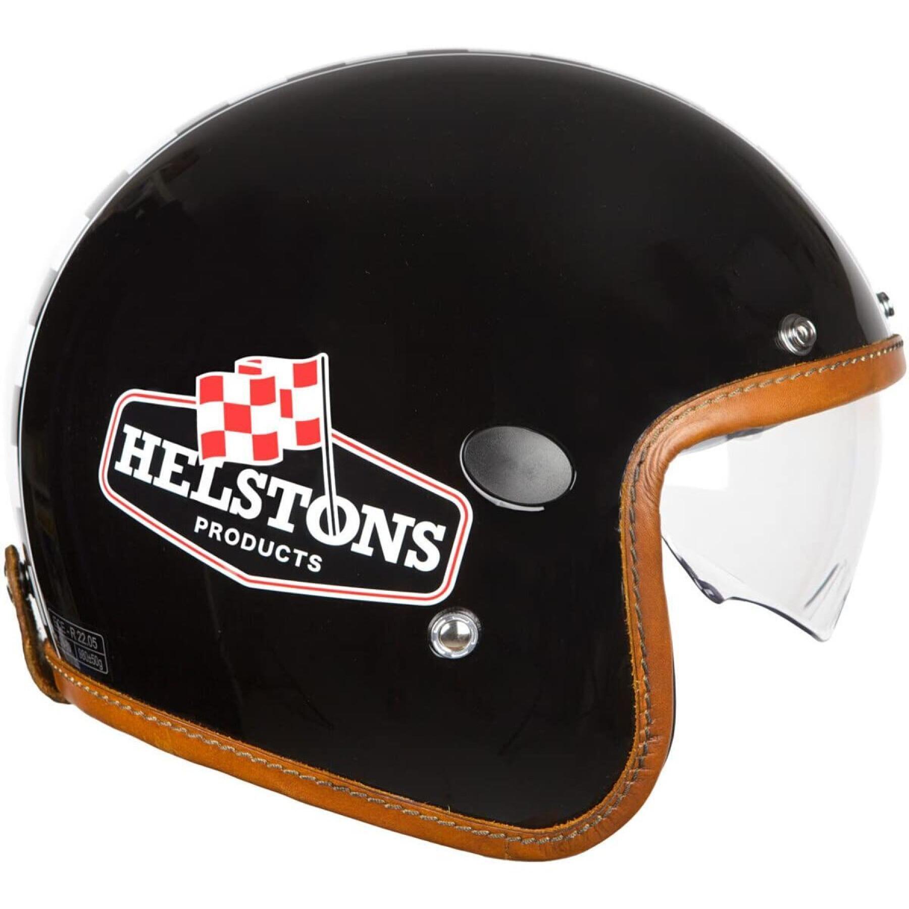 Capacete de fibra de carbono Helstons flag helmet